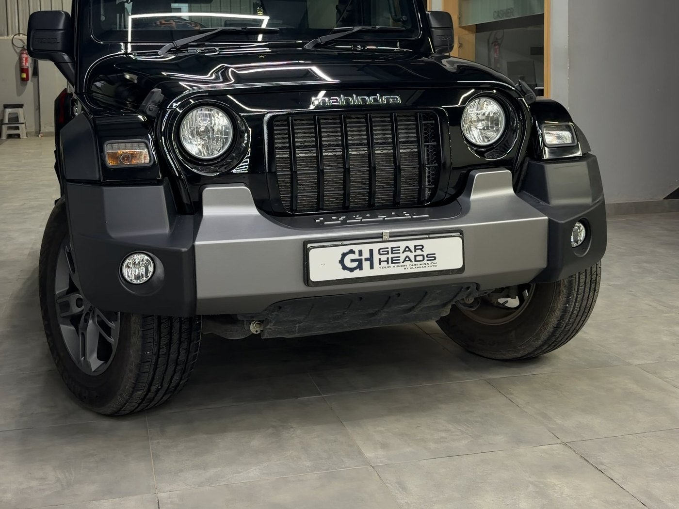 Mahindra Thar at Gear Heads, Patna