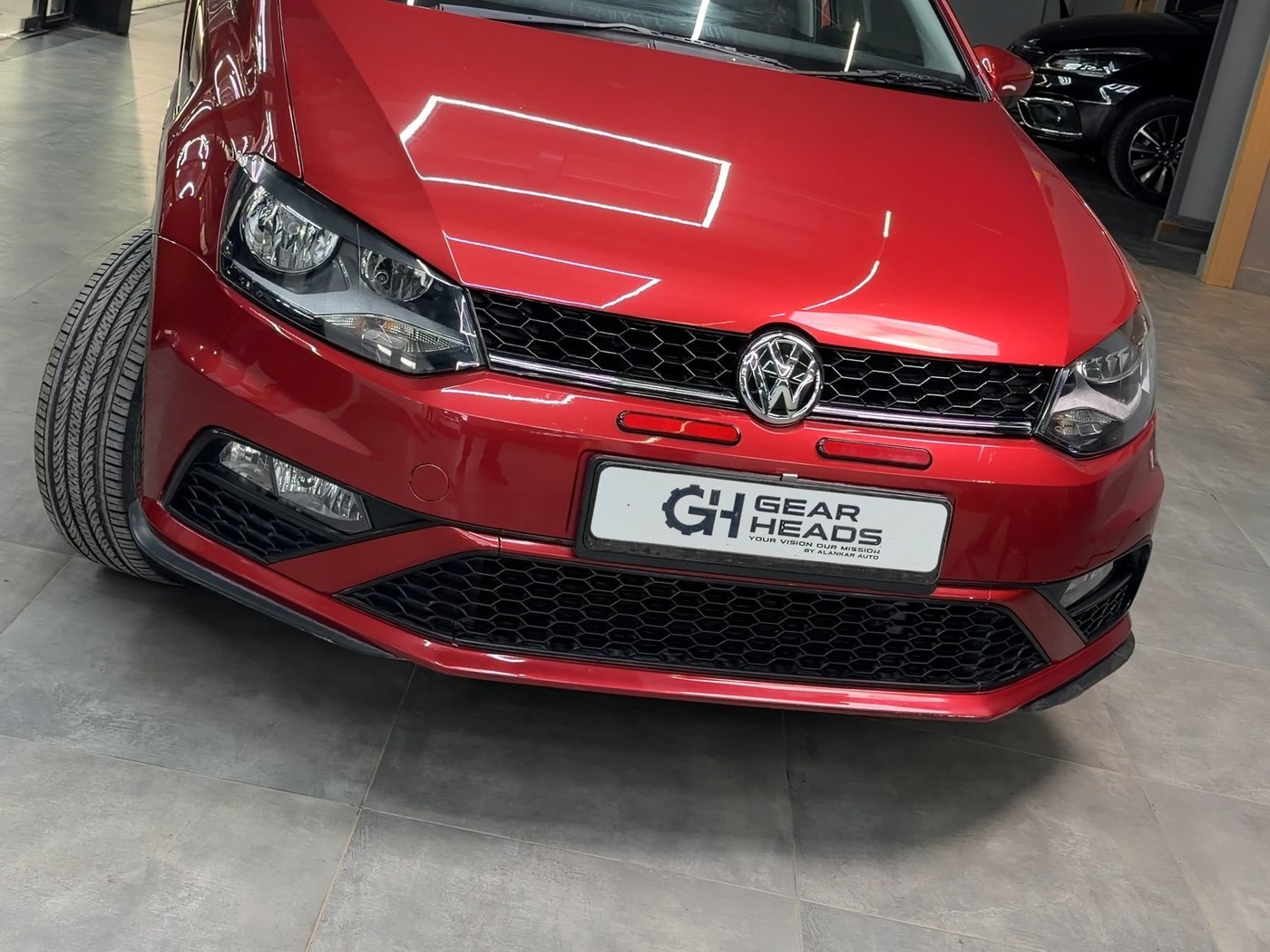 Volkswagen Polo GT front in the Gear Heads studio, Patna